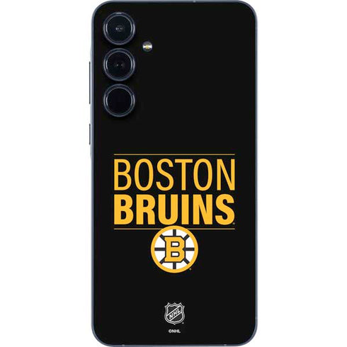NHL Boston Bruins Lineup Galaxy A55 5G Skin